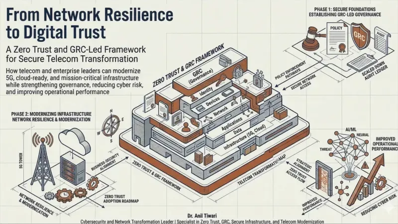 From Network Resilience to Digital Trust: Zero Trust Framework